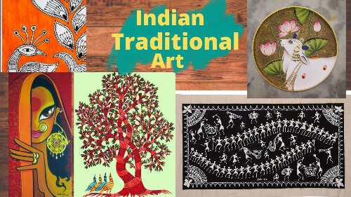 Learn 6 Different Types of Indian Traditional Art Forms - Course in Hindi