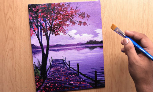 Learn Acrylic Painting Course- in Hindi