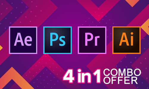The MEGA Adobe 4-in-1 Combo Course for Beginners - in Hindi (2023 Edition)